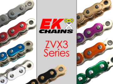 Picture of Vortex Racing EK 530 ZVX3 Rivet Master Link- Chrome