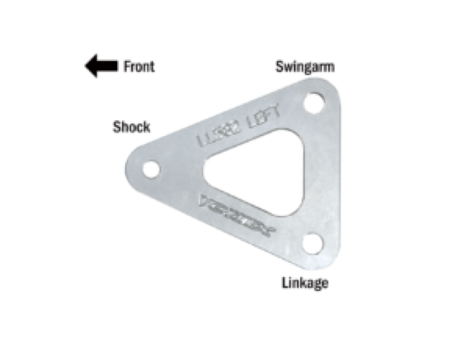 Picture of Vortex Racing 09-16 Suzuki GSX-R1000 Lowering Link Kit- Silver