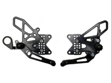 Picture of Vortex Racing 09-14 BMW S1000RR,-14 S1000XR Adjustable Rearsets- Black