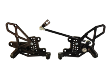 Picture of Vortex Racing 08-16 Honda CBR1000 RR Adjustable Rearsets- Black