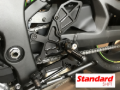 Picture of Vortex Racing 21-24 Kawasaki XZ-10R Ninja ZX1000 Rear Set- Black