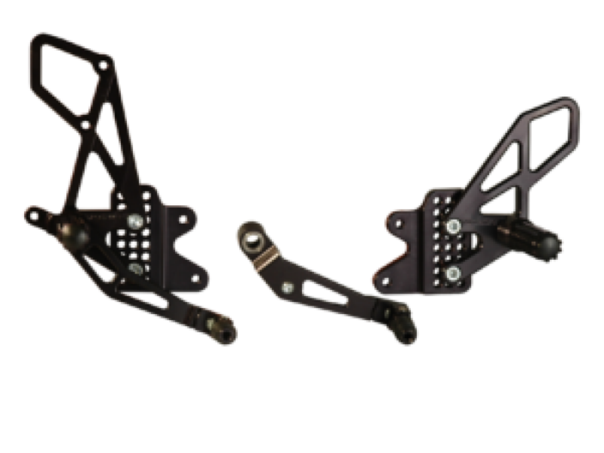 Picture of Vortex Racing 6-10 Suzuki GSX-R600, GSX-R750 Rear Set- Black
