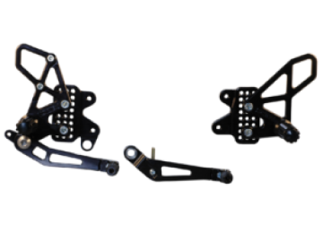 Picture of Vortex Racing 11-23 Suzuki GSX-R600,GSX-R750 Rear Set- Black