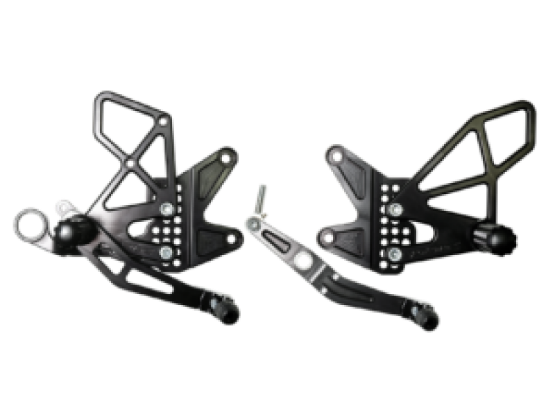 Picture of Vortex Racing 06-16 Yamaha YZF-R6 Rear Set- Black