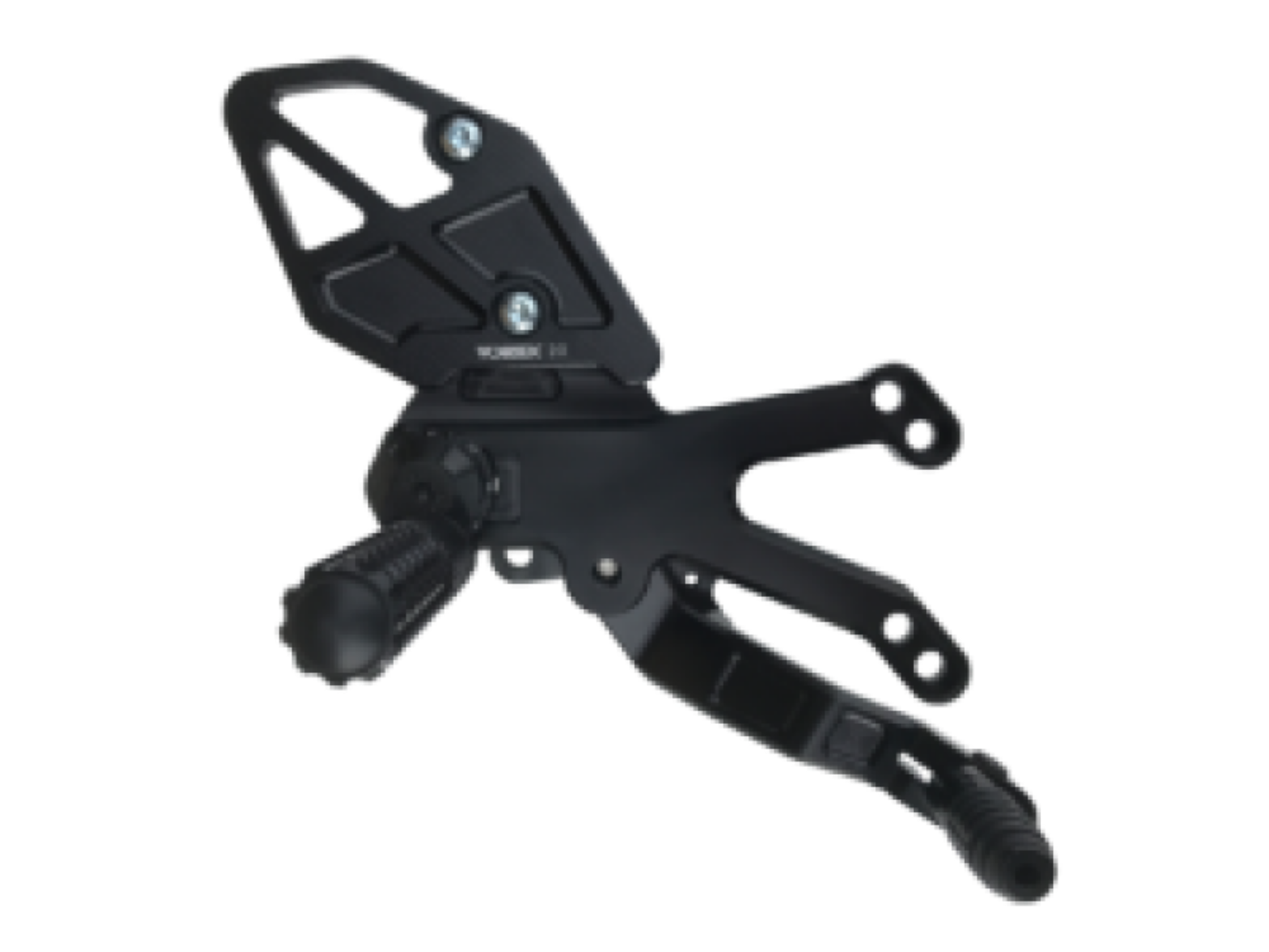 Picture of Vortex Racing 15-24 Yamaha YZF-R3 Rear Set- Black