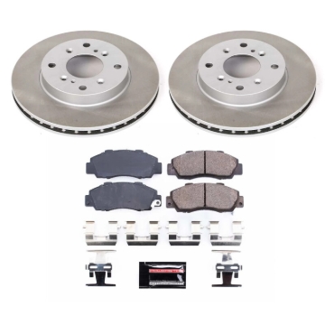Picture of Power Stop 98-02 Honda Accord Front Semi-Coated Rotor Kit