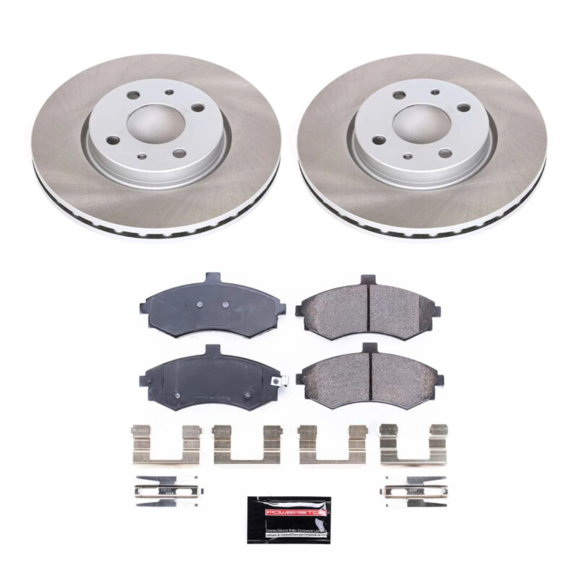 Picture of Power Stop 1996 Subaru Legacy Front Semi-Coated Rotor Kit