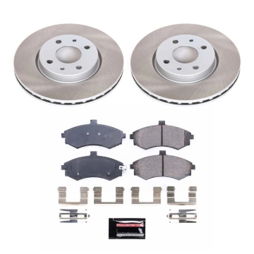 Picture of Power Stop 1996 Subaru Legacy Front Semi-Coated Rotor Kit