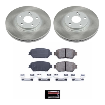 Picture of Power Stop 02-04 Toyota Camry Front Semi-Coated Rotor Kit