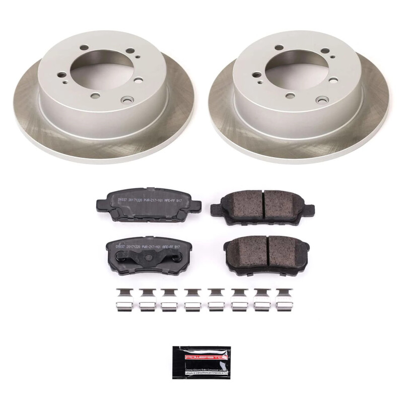 Picture of Power Stop 05-06 Mitsubishi Outlander Rear Semi-Coated Rotor Kit