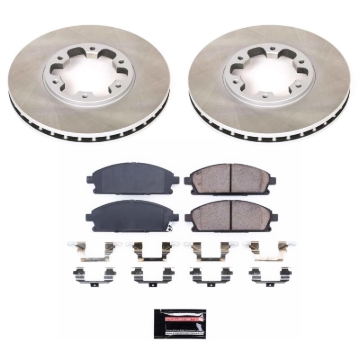 Picture of Power Stop 96-98 Nissan Pathfinder Front Semi-Coated Rotor Kit