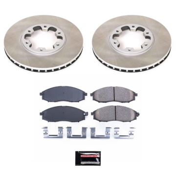 Picture of Power Stop 00-04 Nissan Xterra Front Semi-Coated Rotor Kit