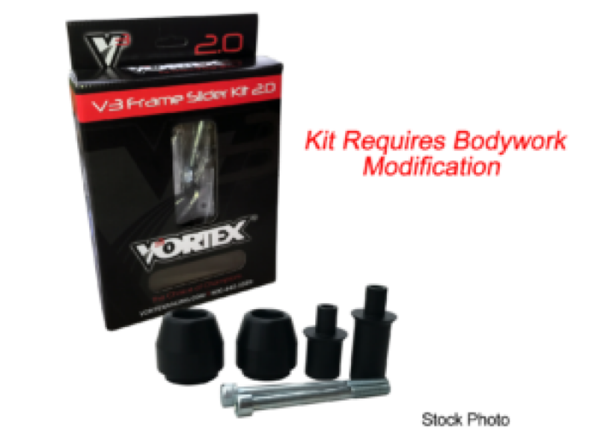 Picture of Vortex Racing 09-14 Yamaha YZF R1 V3 2.0 Frame Slider Kit- Modification Required Right Side
