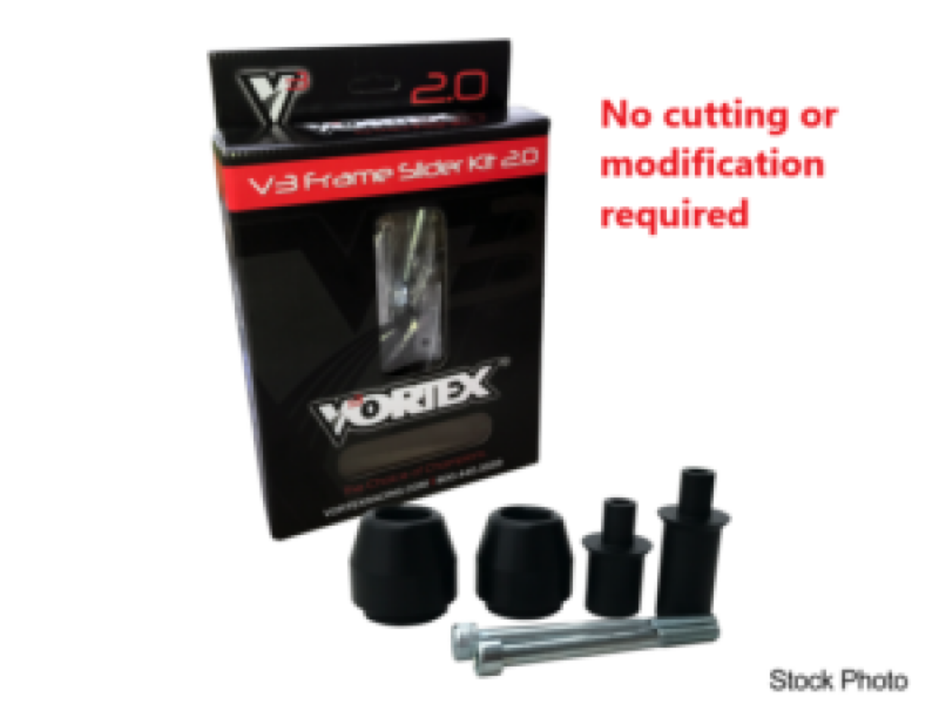 Picture of Vortex Racing 13-19 KTM Duke 390 V3 2.0 Frame Slider Kit- No Cut