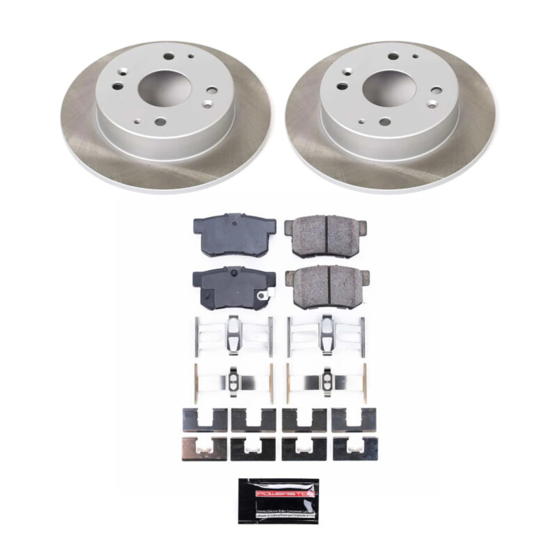 Picture of Power Stop 98-02 Honda Accord Rear Semi-Coated Rotor Kit