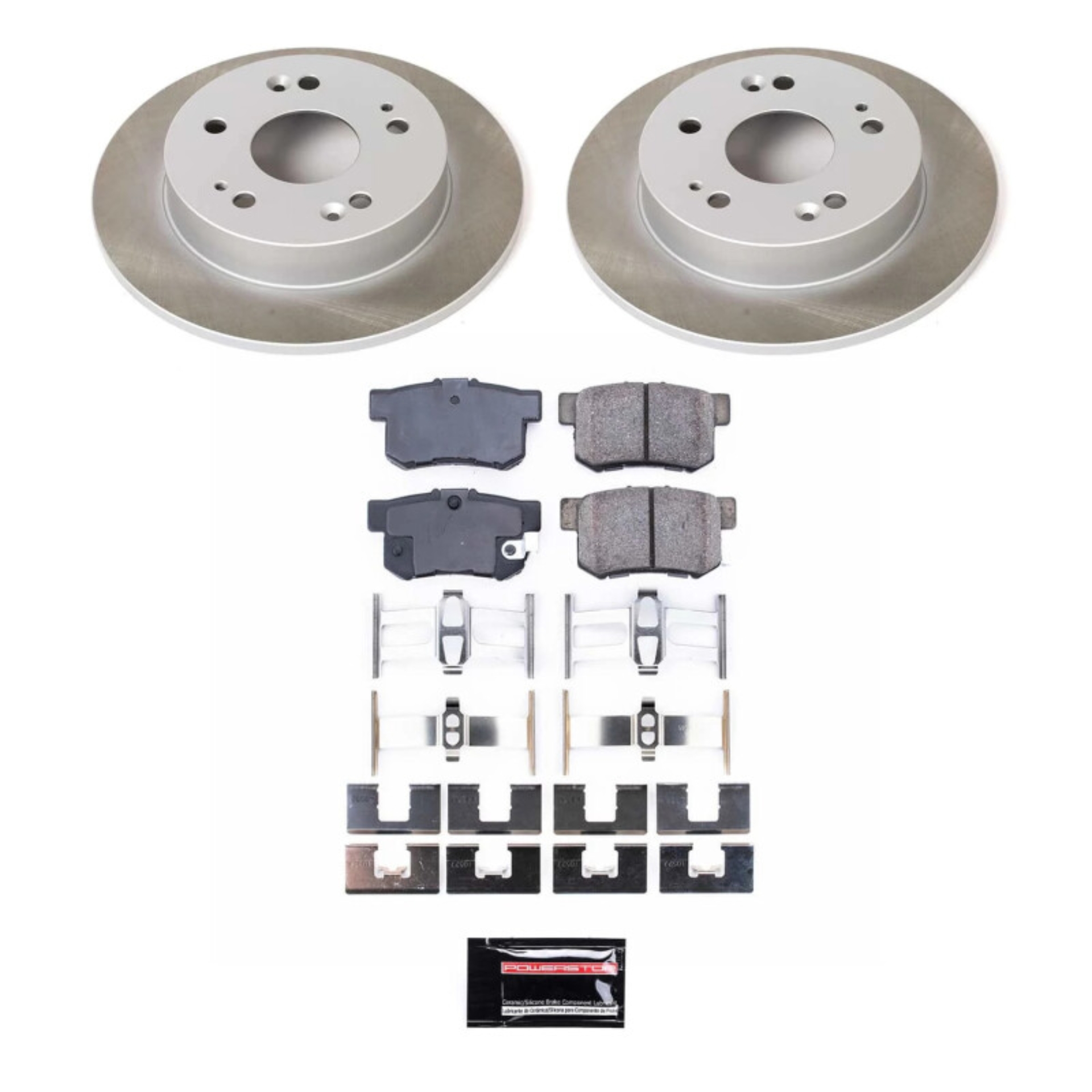 Picture of Power Stop 97-01 Honda Prelude Rear Semi-Coated Rotor Kit
