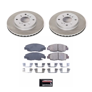 Picture of Power Stop 98-02 Honda Accord Front Semi-Coated Rotor Kit