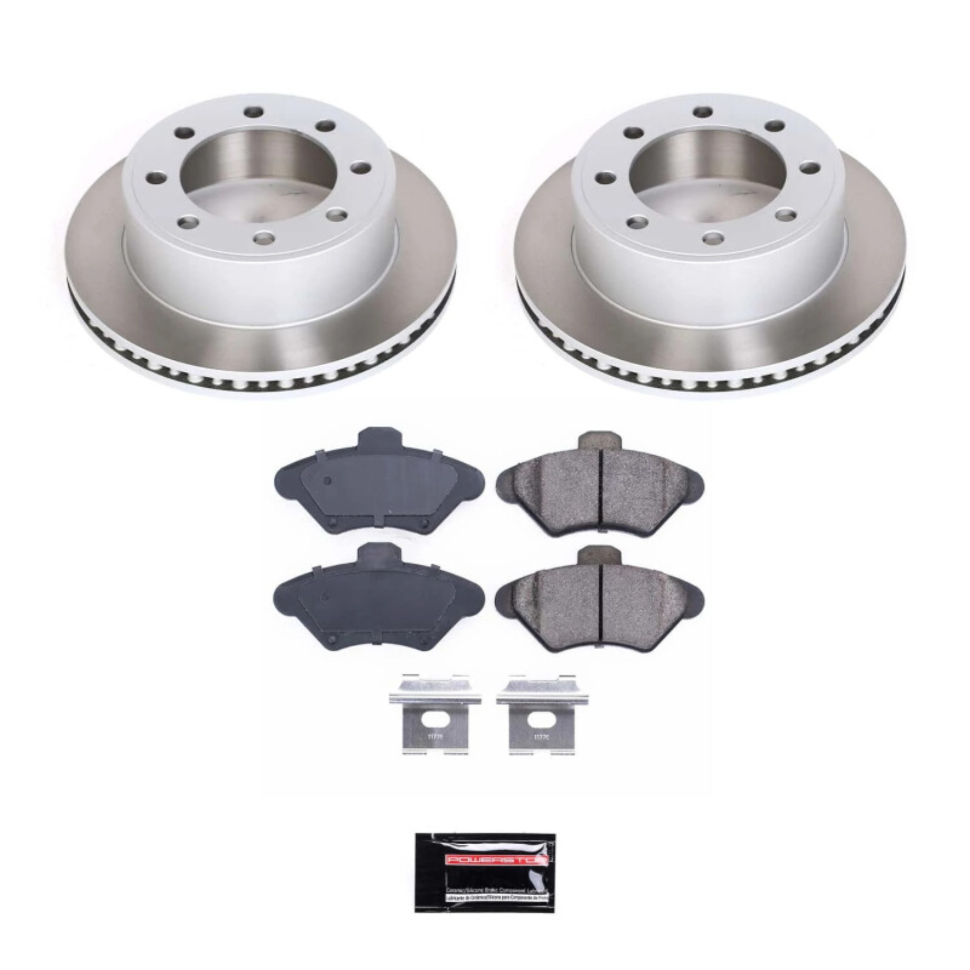 Picture of Power Stop 94-98 Ford Mustang Front Semi-Coated Rotor Kit