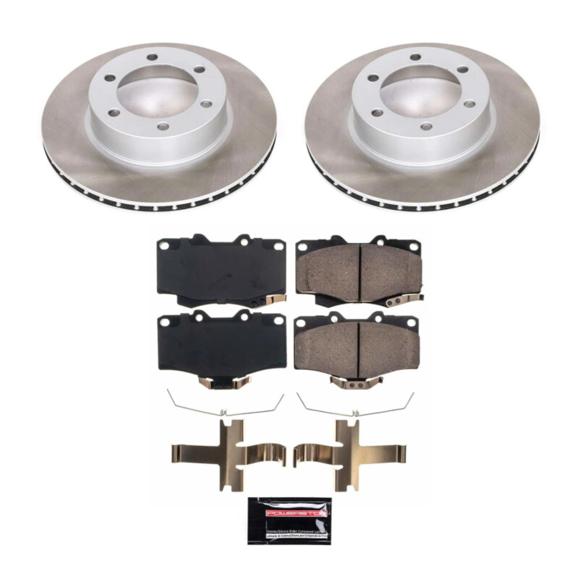 Picture of Power Stop 2004 Toyota Tacoma Front Semi-Coated Rotor Kit