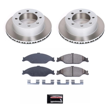 Picture of Power Stop 99-04 Ford Mustang Front Semi-Coated Rotor Kit