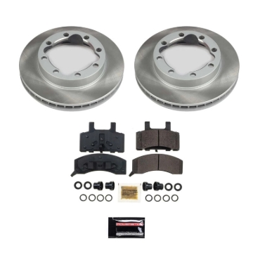 Picture of Power Stop 88-00 GMC K3500 Front Semi-Coated Rotor Kit
