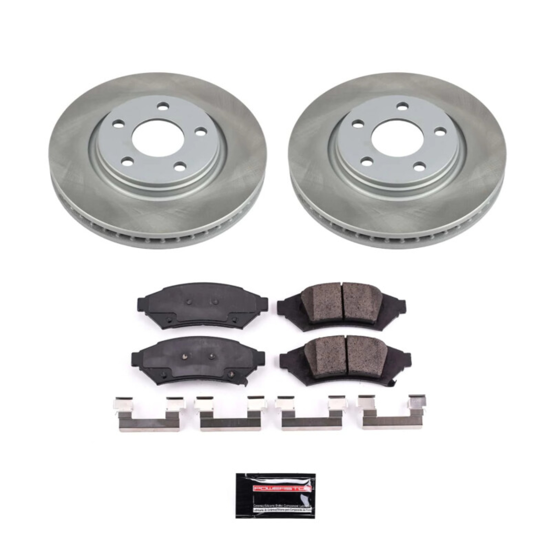 Picture of Power Stop 2009 Saturn Aura Front Semi-Coated Rotor Kit
