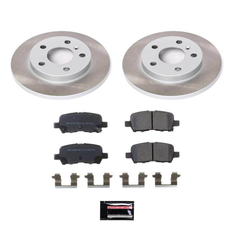 Picture of Power Stop 04-08 Pontiac Grand Prix Rear Semi-Coated Rotor Kit