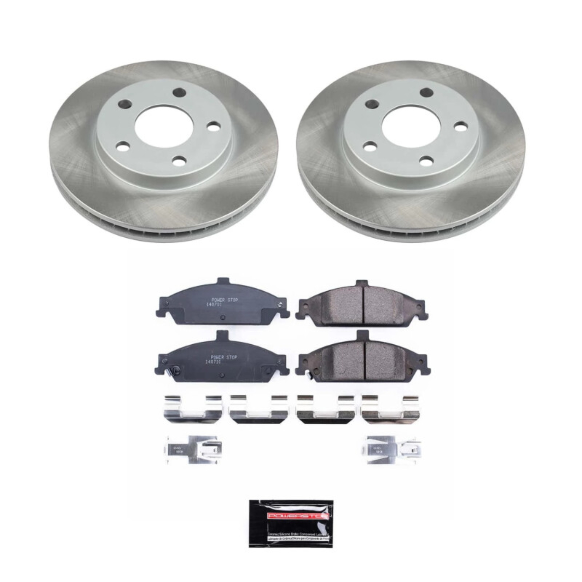 Picture of Power Stop 99-05 Pontiac Grand Am Front Semi-Coated Rotor Kit