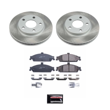 Picture of Power Stop 99-05 Pontiac Grand Am Front Semi-Coated Rotor Kit