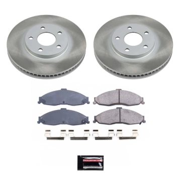 Picture of Power Stop 98-02 Pontiac Firebird Front Semi-Coated Rotor Kit