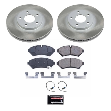 Picture of Power Stop 98-02 Cadillac Seville Front Semi-Coated Rotor Kit