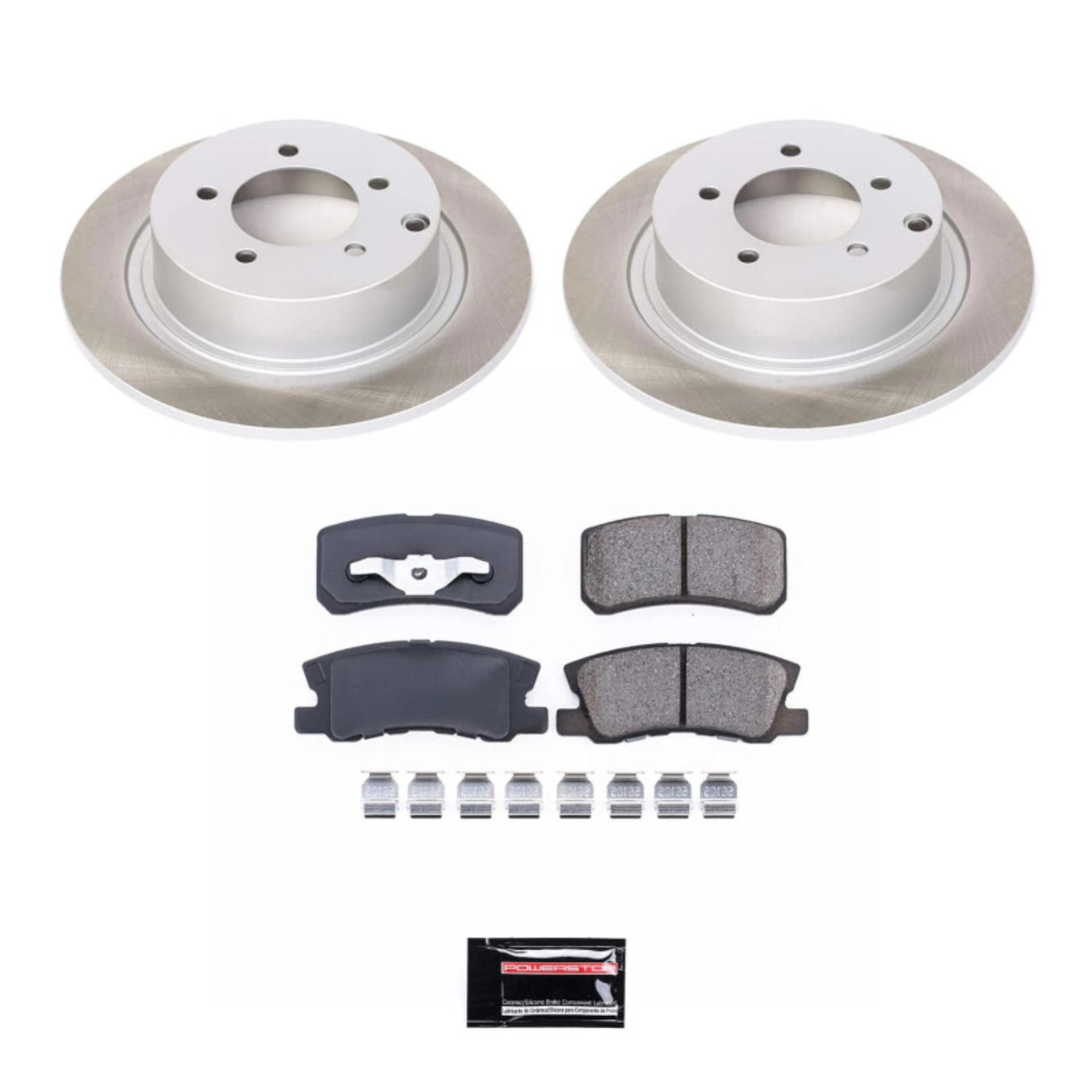 Picture of Power Stop 11-12 Mitsubishi Outlander Sport Rear Semi-Coated Rotor Kit