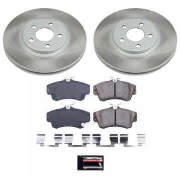 Picture of Power Stop 01-10 Chrysler PT Cruiser Front Semi-Coated Rotor Kit