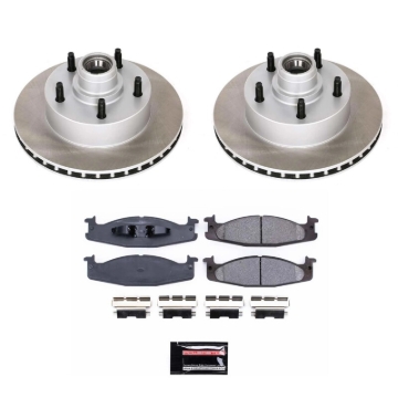 Picture of Power Stop 94-96 Ford F-150 Front Semi-Coated Rotor Kit