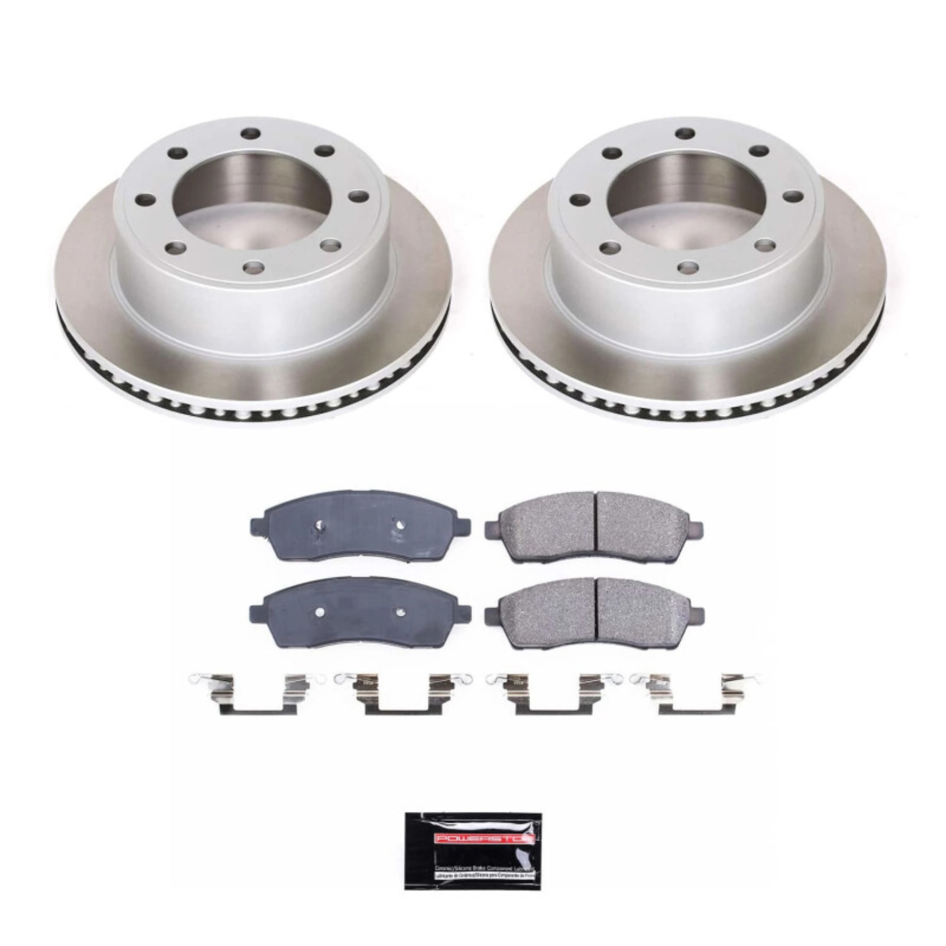 Picture of Power Stop 99-04 Ford F-350 Super Duty Rear Semi-Coated Rotor Kit