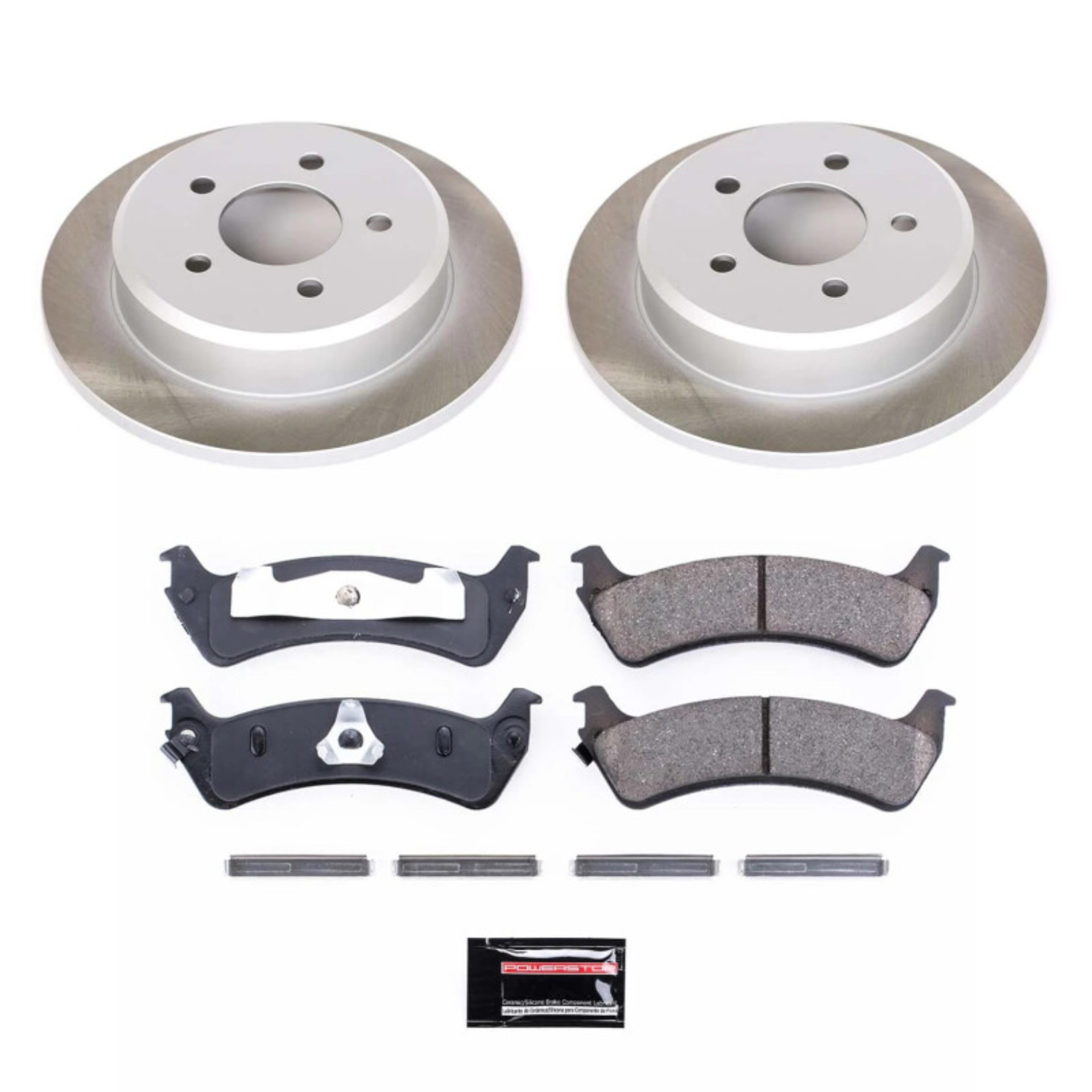 Picture of Power Stop 97-01 Mercury Mountaineer Rear Semi-Coated Rotor Kit