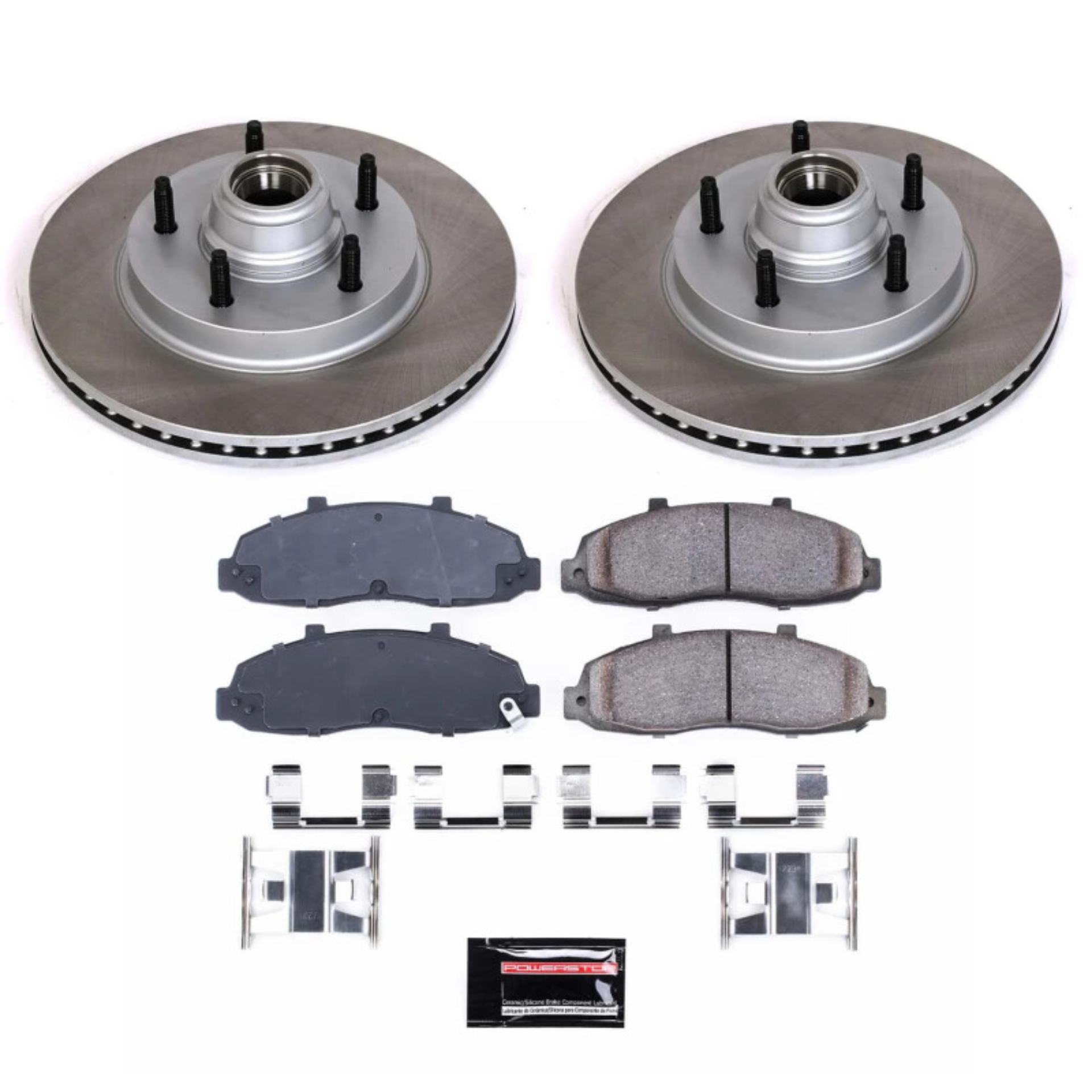 Picture of Power Stop 97-00 Ford F-150 Front Semi-Coated Rotor Kit