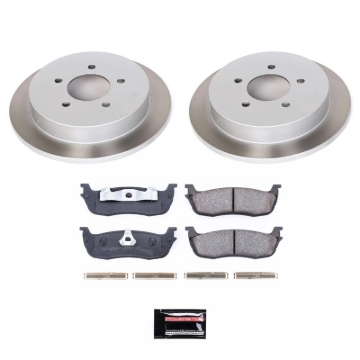 Picture of Power Stop 00-02 Lincoln Navigator Rear Semi-Coated Rotor Kit