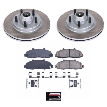 Picture of Power Stop 2002 Lincoln Blackwood Front Semi-Coated Rotor Kit