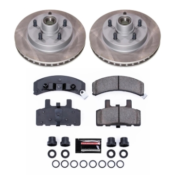 Picture of Power Stop 92-99 GMC Yukon Front Semi-Coated Rotor Kit