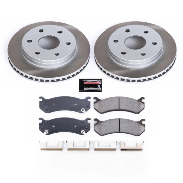Picture of Power Stop 00-06 GMC Yukon XL 1500 Front Semi-Coated Rotor Kit
