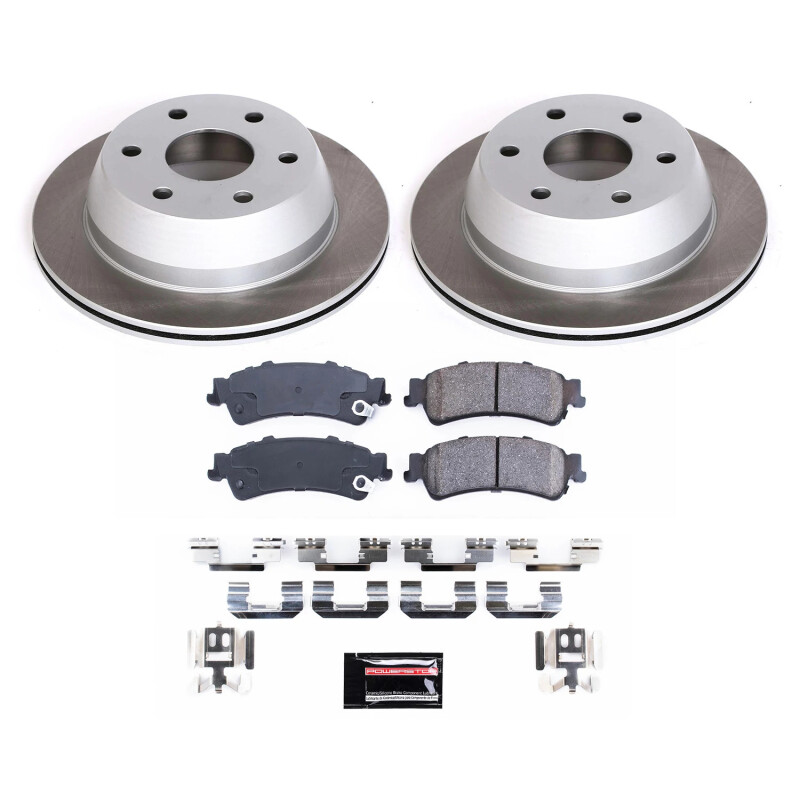 Picture of PowerStop PSB Semi-Coated Rotor Kits Brake Kits - SC2018
