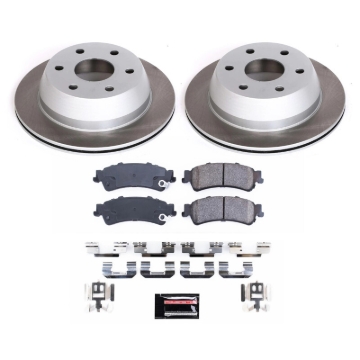Picture of Power Stop 00-02 GMC Yukon XL 1500 Rear Semi-Coated Rotor Kit