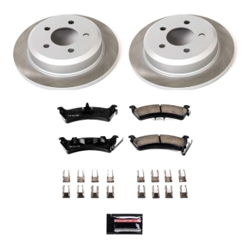 Picture of Power Stop 93-98 Jeep Grand Cherokee Rear Semi-Coated Rotor Kit