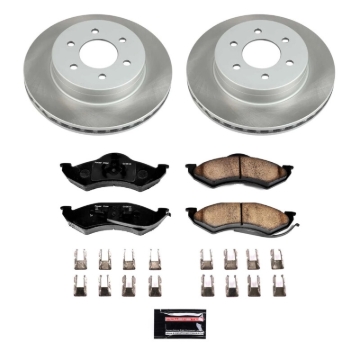 Picture of Power Stop 98-99 Dodge Durango Front Semi-Coated Rotor Kit