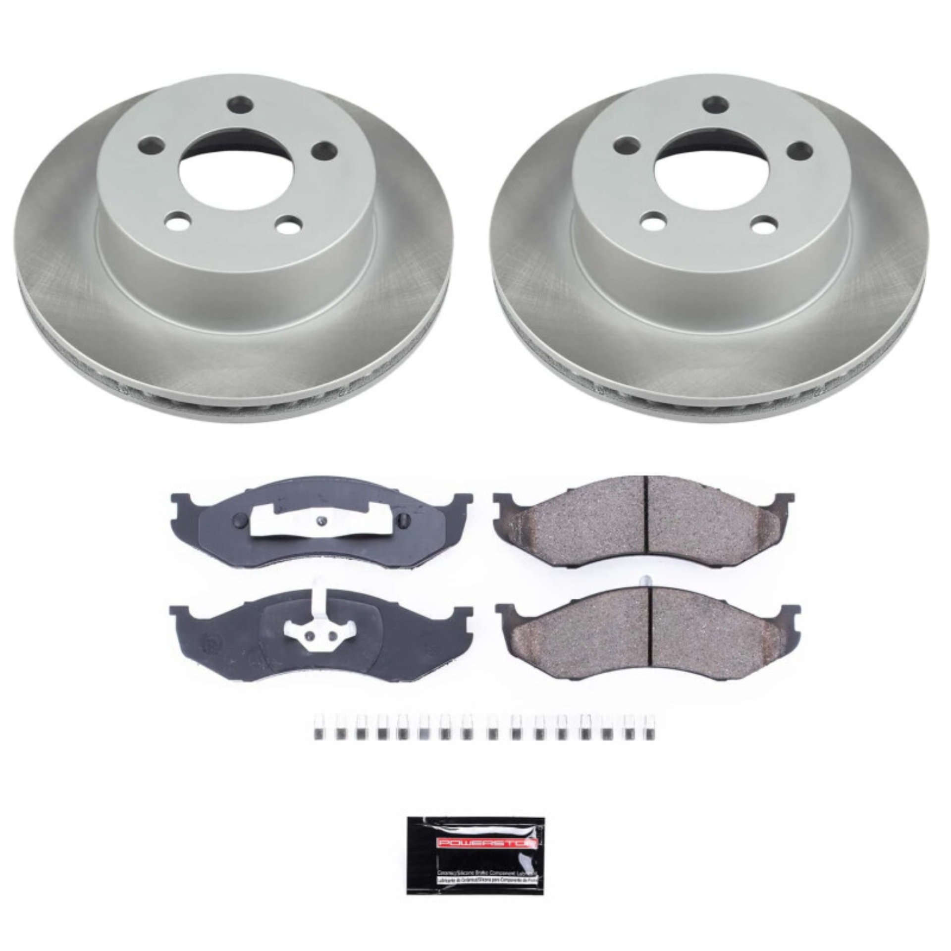 Picture of Power Stop 99-06 Jeep Wrangler Front Semi-Coated Rotor Kit