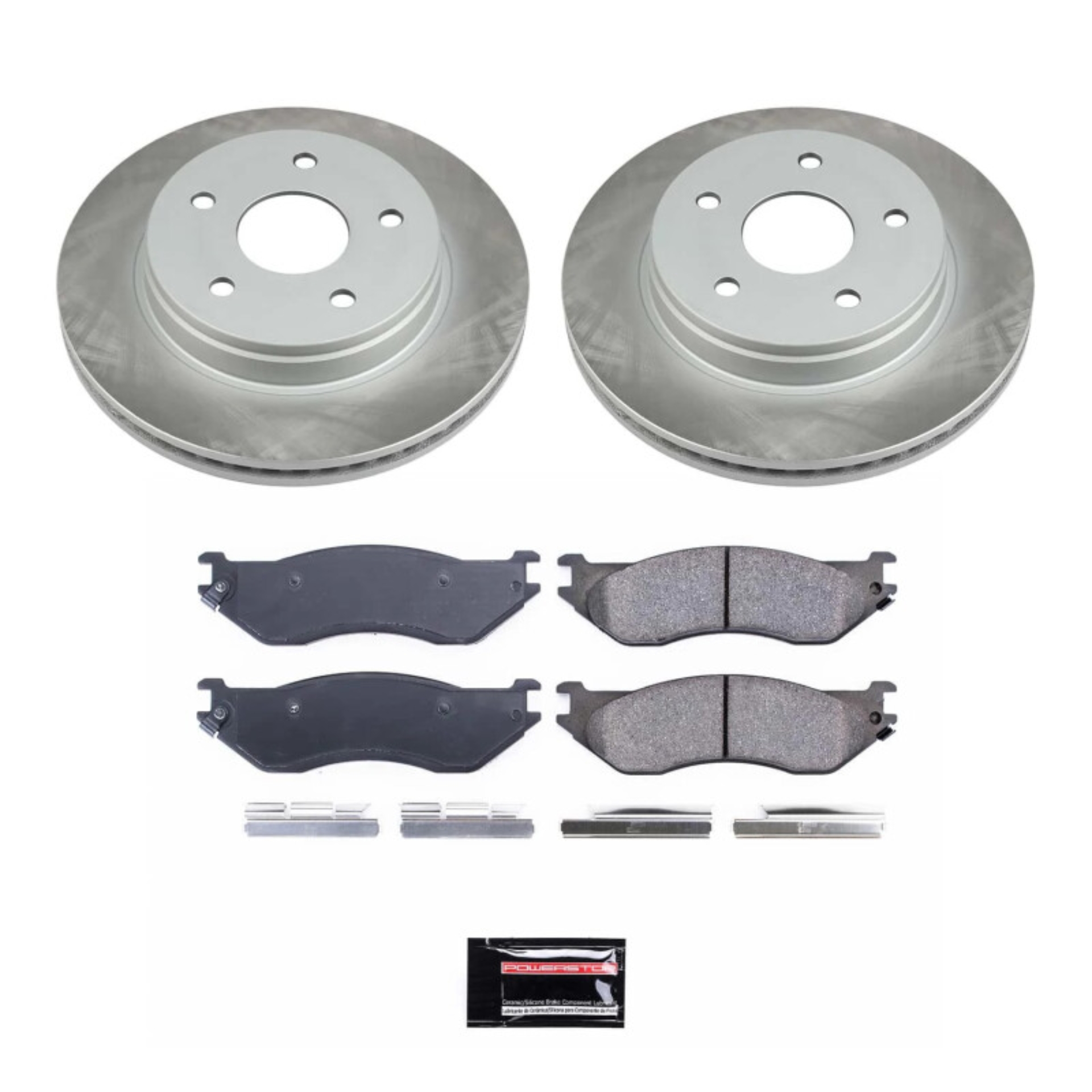 Picture of Power Stop 2002 Dodge Ram 1500 Front Semi-Coated Rotor Kit