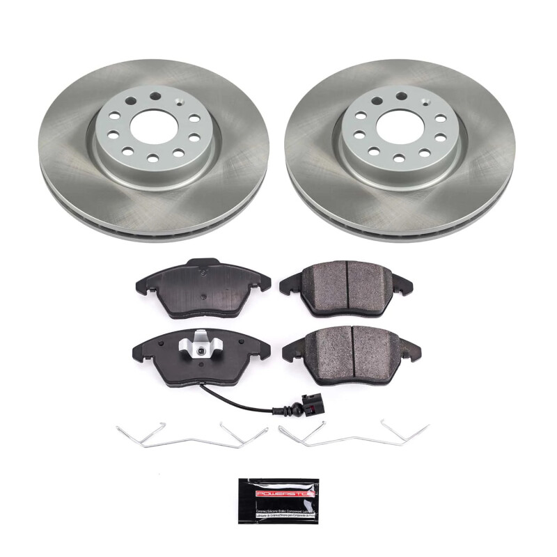 Picture of Power Stop 06-10 Volkswagen Passat Front Semi-Coated Rotor Kit