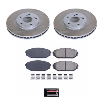Picture of Power Stop 99-04 Honda Odyssey Front Semi-Coated Rotor Kit