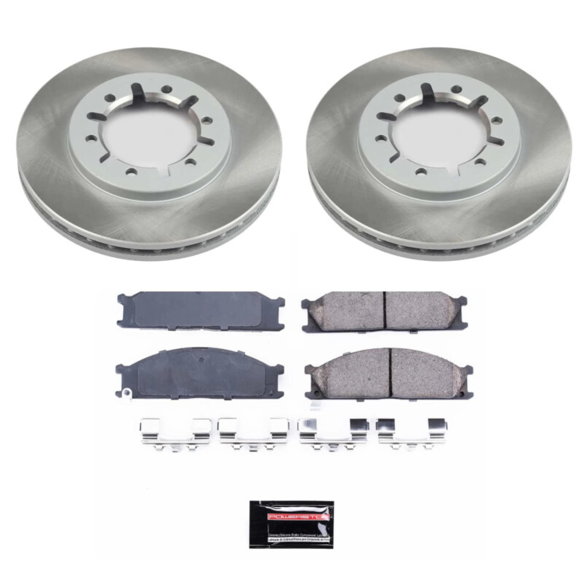 Picture of Power Stop 98-04 Nissan Frontier Front Semi-Coated Rotor Kit